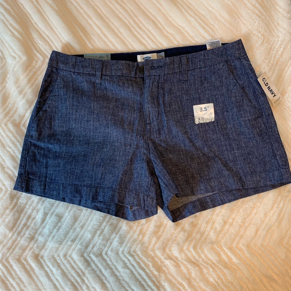 Shorts - Linen Blend - Old Navy - New